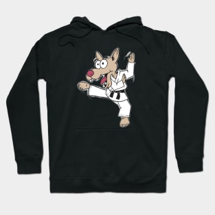 Karate dog Hoodie